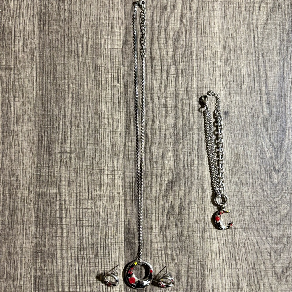 Micky Mouse Necklace set